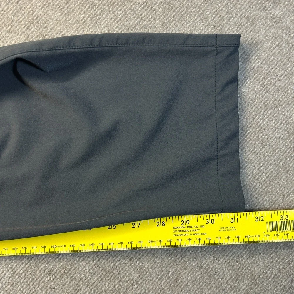 North Face Paramount Pants Men's 36x32 Gray Stretch Flash Dry Articulated Knees